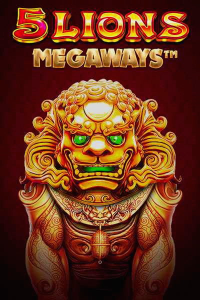 Jogo de slot 5 Lions Megaways no Betwest Casino